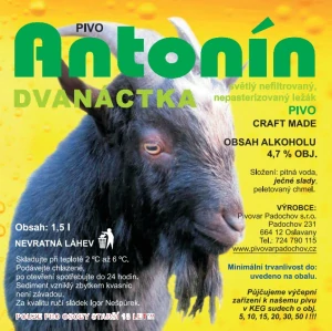 Antonín DVANÁCTKA (letní edice) (1,5L) č.2