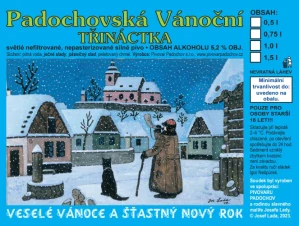 Padochovská Vánoční TŘINÁCTKA (0,5L-1,5L) č.1