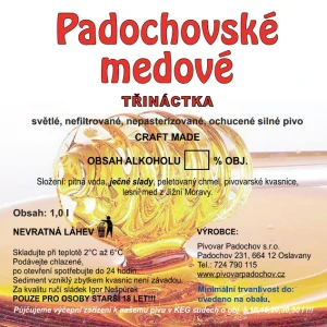 Padochovské medové TŘINÁCTKA (1L)
