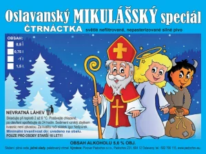 Oslavanský MIKULÁŠSKÝ speciál ČTRNÁCTKA (0,5L-1,5L)