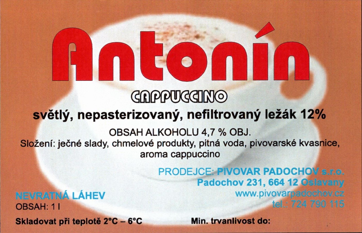ANTONÍN CAPPUCCINO (vydání č.I)