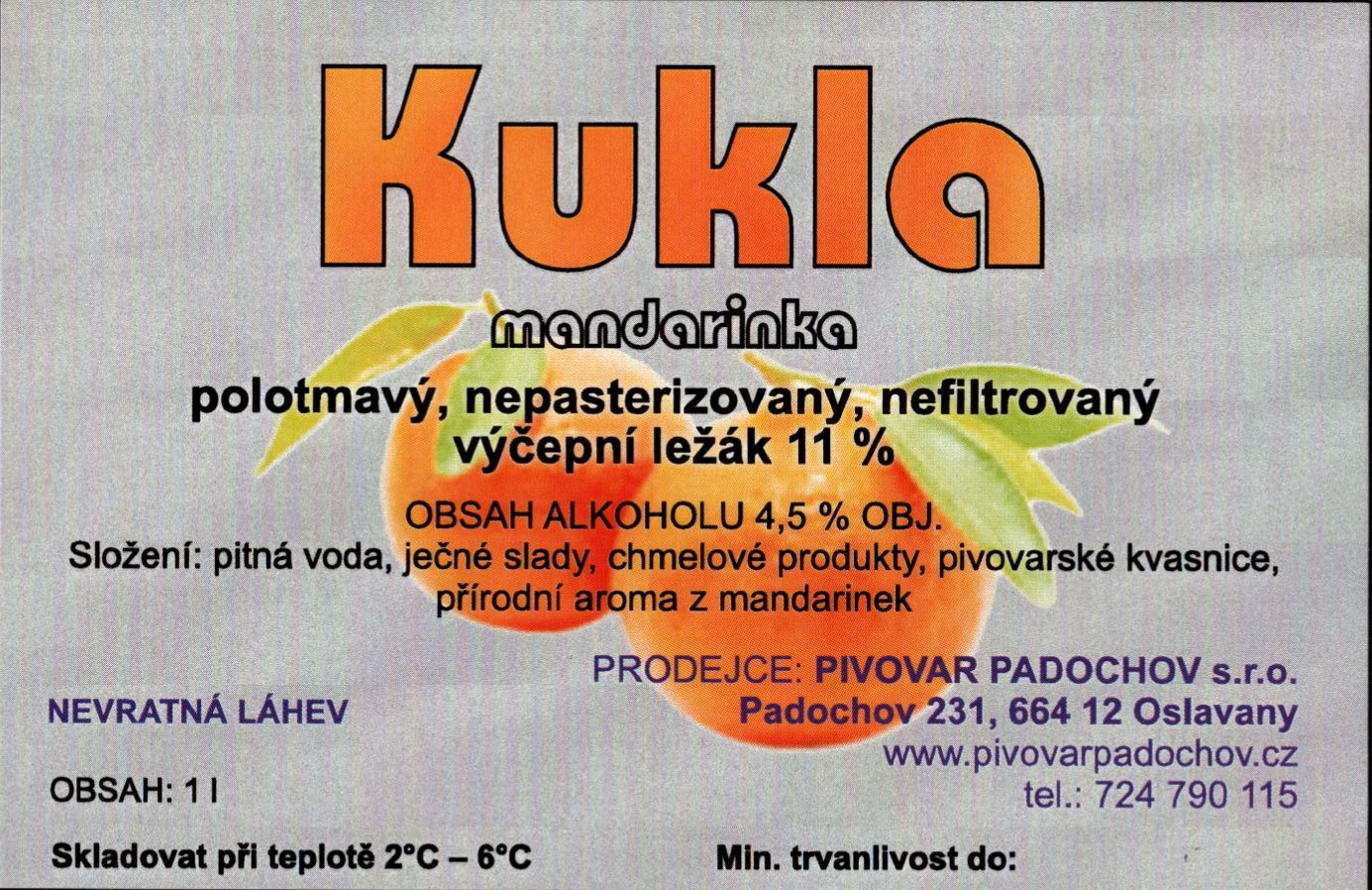 KUKLA MANDARINKA