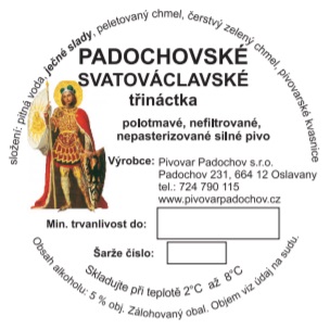 13 Padochovský SVATOVÁCLAVSKÝ speciál (50L)