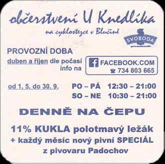 PIVNÍ TÁCEK Pivovar Padochov s.r.o. č.19
