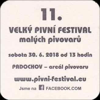 PIVNÍ TÁCEK Pivovar Padochov s.r.o. č.20