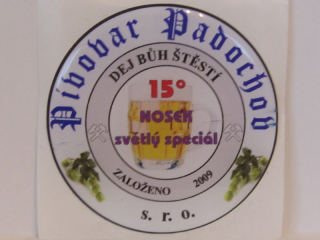 15° NOSEK světlý ležák